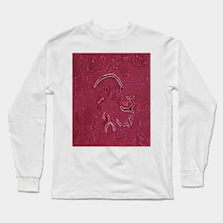 Valentines Cthulhu Long Sleeve T-Shirt